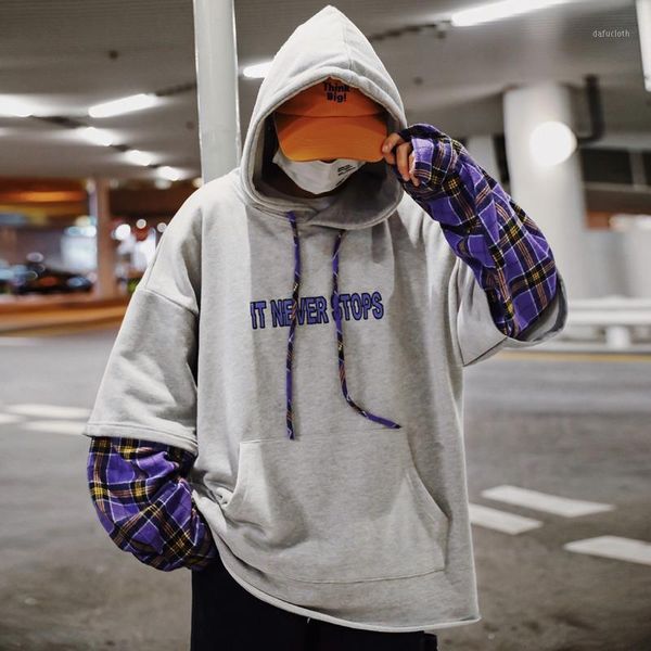 2019 spring trend college wind men's long-sleeved color stitching drawstring casual loose small fresh round neck shirt jacket1, Black
2019 spring trend college wind men's long-sleeved color stitching drawstring casual loose small fresh round neck shirt jacket1, Black