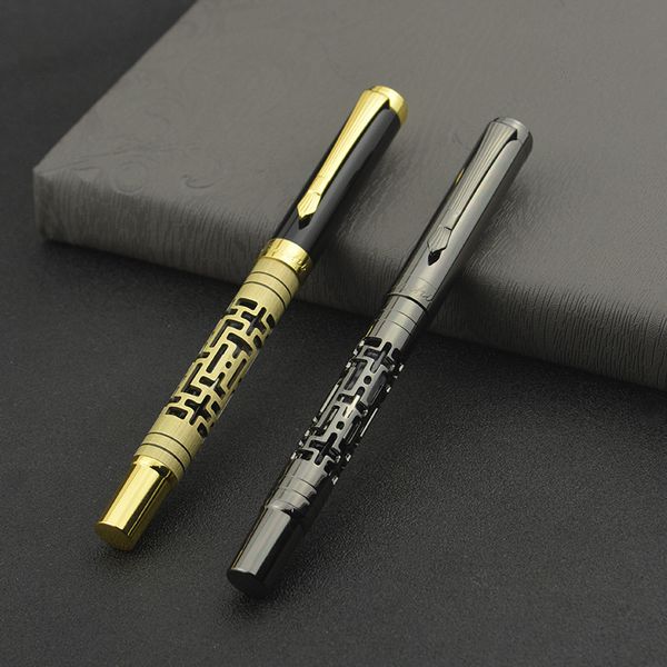 High Quality Metal Luxury 0.5mm Rollerball Pen Ballpoint Pen Business Writing Signing Ball Pens Office School Supplies 03774, Blue refill
High Quality Metal Luxury 0.5mm Rollerball Pen Ballpoint Pen Business Writing Signing Ball Pens Office School Supplies 03774, Blue refill