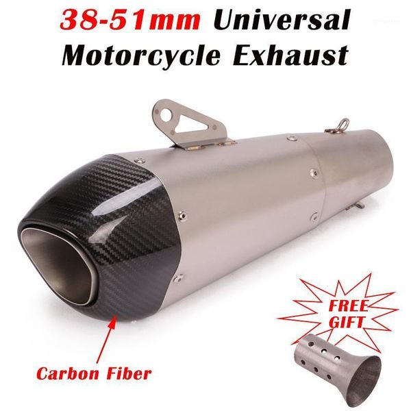 51mm universal yoshimura motorcycle exhaust pipe escape modified carbon fiber muffler db killer for gsxr600 ninja 250 r25 cbr6501
51mm universal yoshimura motorcycle exhaust pipe escape modified carbon fiber muffler db killer for gsxr600 ninja 250 r25 cbr6501