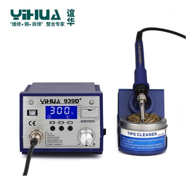 lcd soldering iron station 75w high power imported heating soldering iron 220v 110v welding yihua 939d+1
lcd soldering iron station 75w high power imported heating soldering iron 220v 110v welding yihua 939d+1
