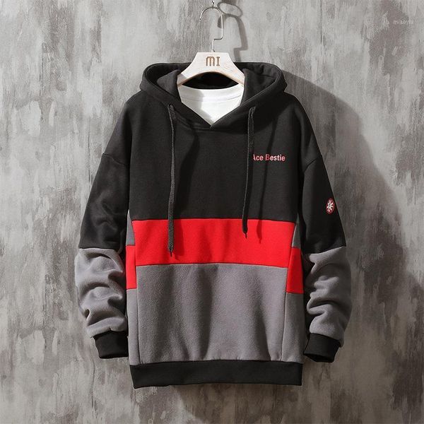 hoodies men 2021 autumn new men's hooded color matching printed sweater casual loose fashion men's clothing harajuku1, Black
hoodies men 2021 autumn new men's hooded color matching printed sweater casual loose fashion men's clothing harajuku1, Black