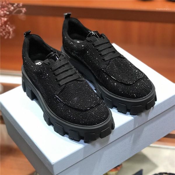 luxury design bling crystal ankle boots women fashion winter rhinestone thick sole shoes runway lace up plaform boots women 20211, Black
luxury design bling crystal ankle boots women fashion winter rhinestone thick sole shoes runway lace up plaform boots women 20211, Black