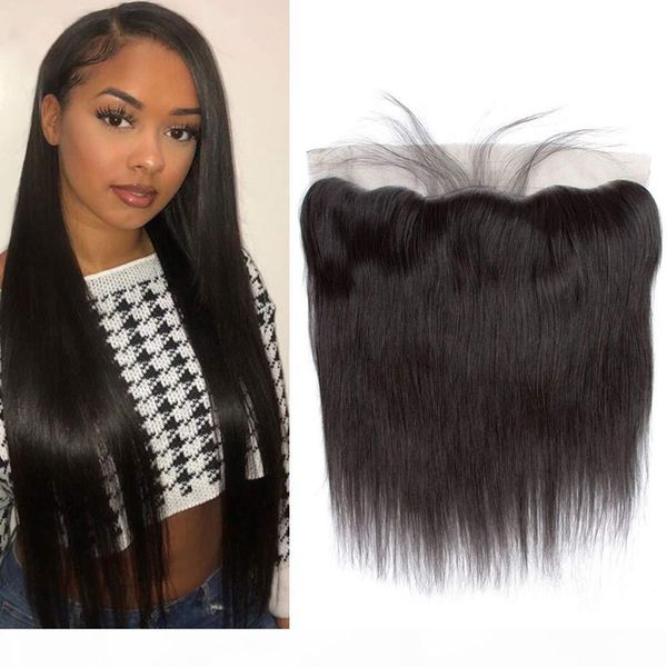transparent human hair lace frontal closure natural color 13"x4" inch ear to ear 130% density part brazilian virgin straight, Black
transparent human hair lace frontal closure natural color 13"x4" inch ear to ear 130% density part brazilian virgin straight, Black