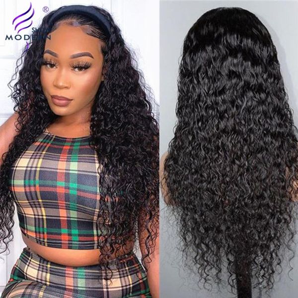 lace wigs modern show brazilian water wave wig t part hd transparent front human hair for women pre plucked remy 150%, Black;brown
lace wigs modern show brazilian water wave wig t part hd transparent front human hair for women pre plucked remy 150%, Black;brown