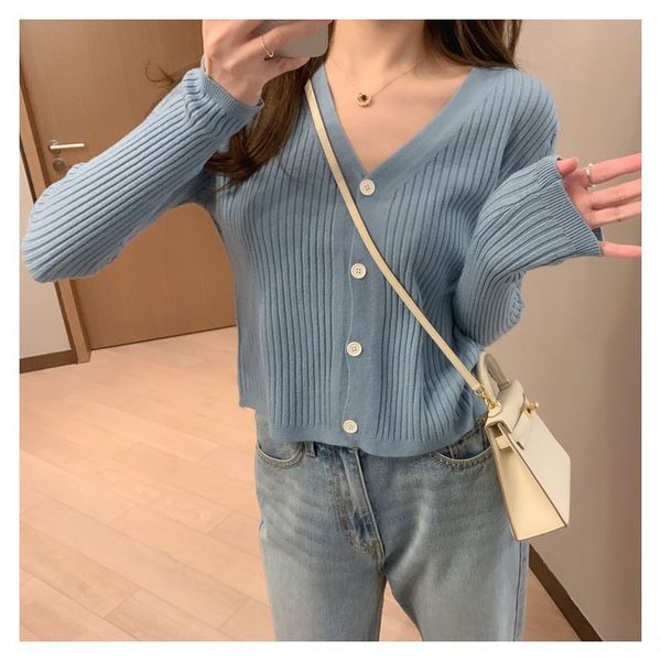 autumn and sweater coatwinter loose outerwear sweater coat women's short long sleeve coat v-neck outerwear thin blue knitted cardigan h, White;black
autumn and sweater coatwinter loose outerwear sweater coat women's short long sleeve coat v-neck outerwear thin blue knitted cardigan h, White;black