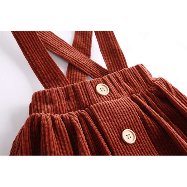 girl's ins one pure piece children's cotton corduroy strap autumn and winter new short skirt, Blue
girl's ins one pure piece children's cotton corduroy strap autumn and winter new short skirt, Blue