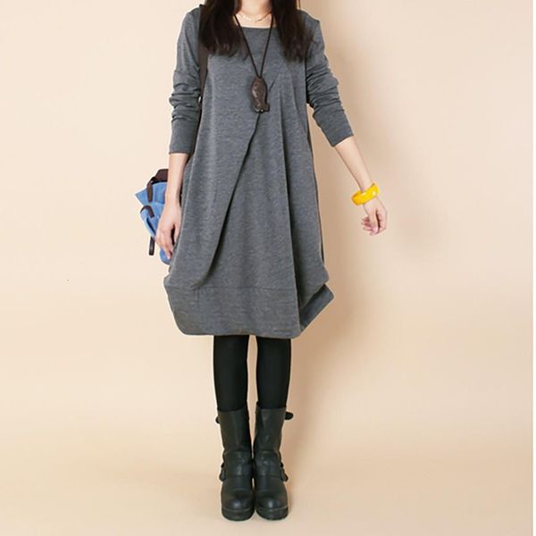 women winter hoodies dress long sleeve larg size lrregular pockets round collar baggy loose sweater dress vestidos de festa #38, Black;gray
women winter hoodies dress long sleeve larg size lrregular pockets round collar baggy loose sweater dress vestidos de festa #38, Black;gray