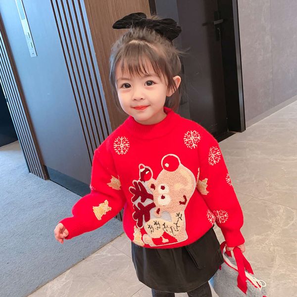 girls new 2020 elk winter sweater year children's t-shirt f3821y0i, Blue
girls new 2020 elk winter sweater year children's t-shirt f3821y0i, Blue