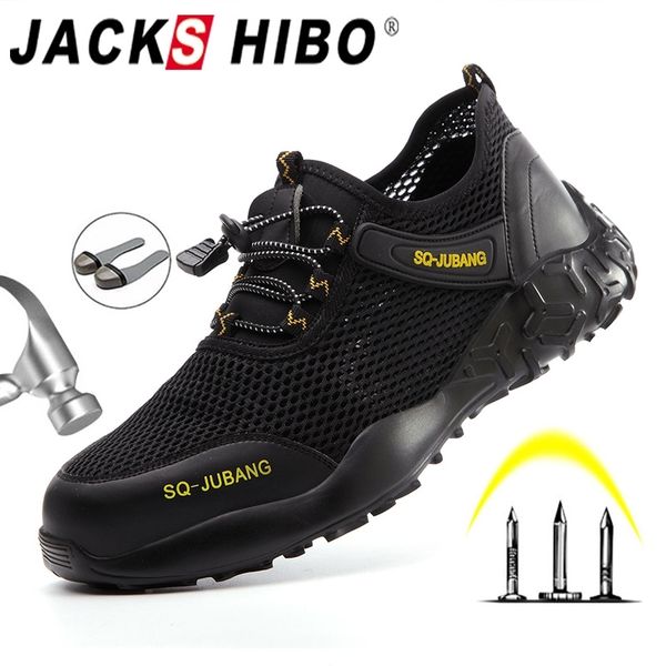 jackshibo safety work shoes for men summer breathable anti-smashing steel toe cap working shoes safety boots work sneakers y200915, Black;brown
jackshibo safety work shoes for men summer breathable anti-smashing steel toe cap working shoes safety boots work sneakers y200915, Black;brown