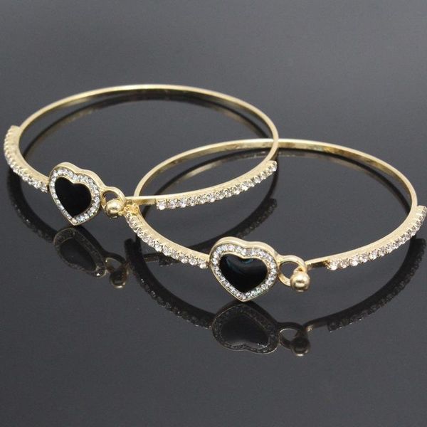 bangle style casual heart bracelet korean fashion aesthetic romantic accessories temperament women jewelry for lovers, Black
bangle style casual heart bracelet korean fashion aesthetic romantic accessories temperament women jewelry for lovers, Black