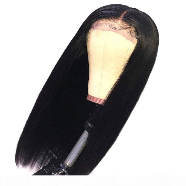 360 frontal full lace straight human hair wigs for black women virgin brazilian remy glueless long straight 360 wig pre plucked, Black;brown
360 frontal full lace straight human hair wigs for black women virgin brazilian remy glueless long straight 360 wig pre plucked, Black;brown