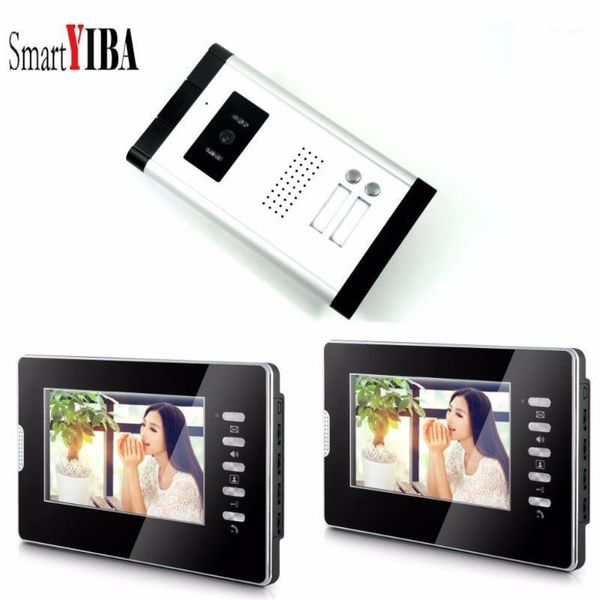 smartyiba 7" wired video security door phone sets visiophone filaire video deurbel intercom door system for 2 units apartment1
smartyiba 7" wired video security door phone sets visiophone filaire video deurbel intercom door system for 2 units apartment1