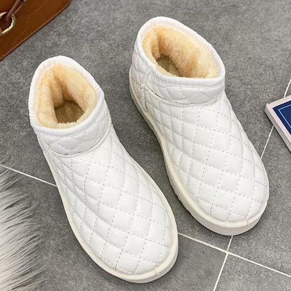 women ankle boots winter snow shoes woman flat round toe short boots plush inside non-slip fashion warm ladies shoes, Black
women ankle boots winter snow shoes woman flat round toe short boots plush inside non-slip fashion warm ladies shoes, Black