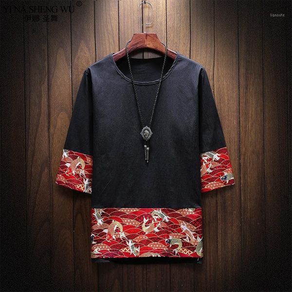 kimono japanese men short half-sleeve shirt t-shirt embroidered japan harajuku trouser asian male yukata haori cardigan costume1, Red
kimono japanese men short half-sleeve shirt t-shirt embroidered japan harajuku trouser asian male yukata haori cardigan costume1, Red