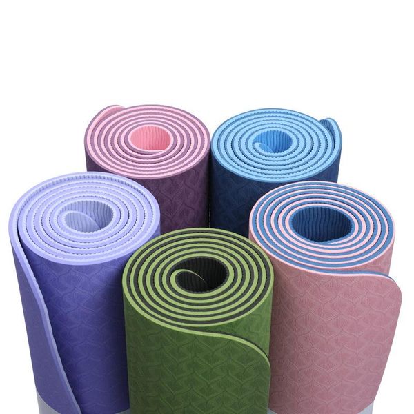 yoga mats mat manufacturers direct tpe anti two color line beginners practice health and beauty excercise meditation 07mh087
yoga mats mat manufacturers direct tpe anti two color line beginners practice health and beauty excercise meditation 07mh087