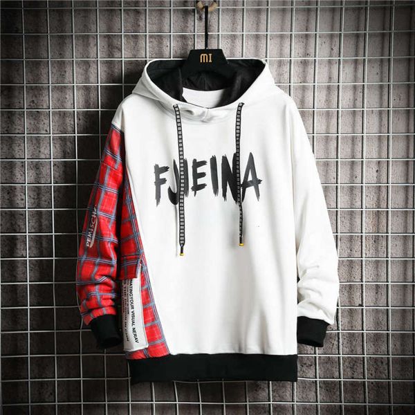 fashion sweater spring hooded 20 new loose trend sports long sleeve t-shirt handsome men's top, Gray
fashion sweater spring hooded 20 new loose trend sports long sleeve t-shirt handsome men's top, Gray