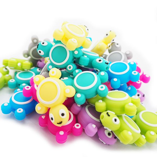 chenkai 10pcs silicone turtle beads baby animal shape of mini tortoise teething bpa diy infant nursing pacifier chain clips y1221
chenkai 10pcs silicone turtle beads baby animal shape of mini tortoise teething bpa diy infant nursing pacifier chain clips y1221