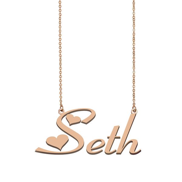 seth name necklace custom nameplate pendant for women girls birthday gift kids friends jewelry 18k gold plated stainless steel, Silver
seth name necklace custom nameplate pendant for women girls birthday gift kids friends jewelry 18k gold plated stainless steel, Silver