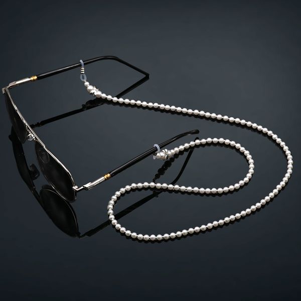 colour_max pearl beaded eyeglass chains glasses reading eyeglasses holder strap cords lanyards for women girls,white, Silver
colour_max pearl beaded eyeglass chains glasses reading eyeglasses holder strap cords lanyards for women girls,white, Silver