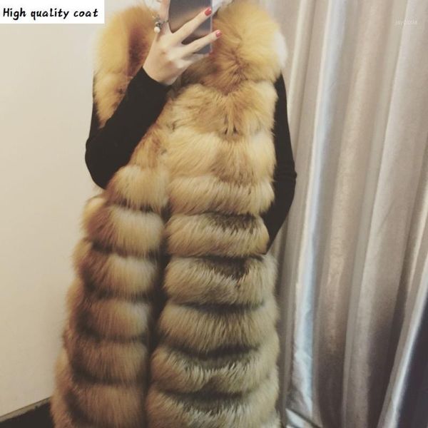 natural 100cm vests real coat for women's genuine leather fur jacket waistcoat furs factory wholesale1, Black
natural 100cm vests real coat for women's genuine leather fur jacket waistcoat furs factory wholesale1, Black