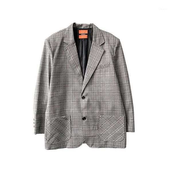 new fashion plaid long sleeve blazer suit men men blazer jacket classic mens marynarka grey korean 2xl kk50xx1, White;black
new fashion plaid long sleeve blazer suit men men blazer jacket classic mens marynarka grey korean 2xl kk50xx1, White;black