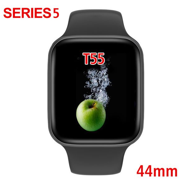 t55 smart watch series 5 44mm bluetooth call 2 straps heart rate blood pressure message push music sport smart bracelet smartwatch wristband
t55 smart watch series 5 44mm bluetooth call 2 straps heart rate blood pressure message push music sport smart bracelet smartwatch wristband