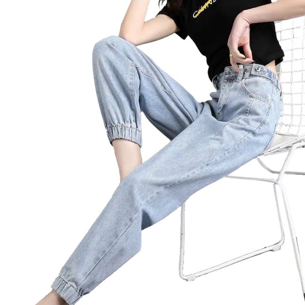 father and daughter spring and summer 2020 and lovely thin elastic waist wide leg pants, Blue
father and daughter spring and summer 2020 and lovely thin elastic waist wide leg pants, Blue