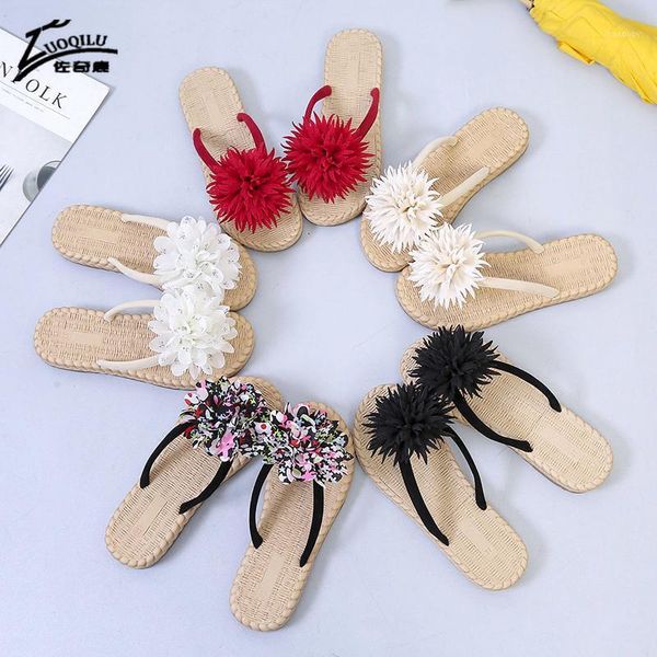 slippers women's summer flowers flip-flops sandals casual shoes 2021 wedges beach slippers1, Black
slippers women's summer flowers flip-flops sandals casual shoes 2021 wedges beach slippers1, Black