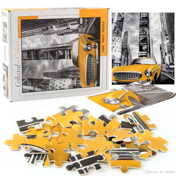 Plane Decompression Children Intelligence Fashion Toys Puzzle 1000 Pieces Of Paper Puzzle Animal Landscape Series Puzzles