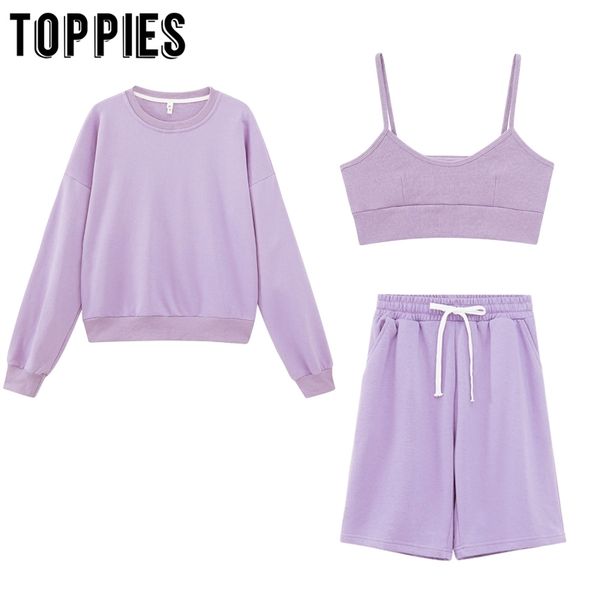 ies women two piece set tracksuits o-neck sweatshirts elastic high waist bermuda shorts solid color 201110, White
ies women two piece set tracksuits o-neck sweatshirts elastic high waist bermuda shorts solid color 201110, White