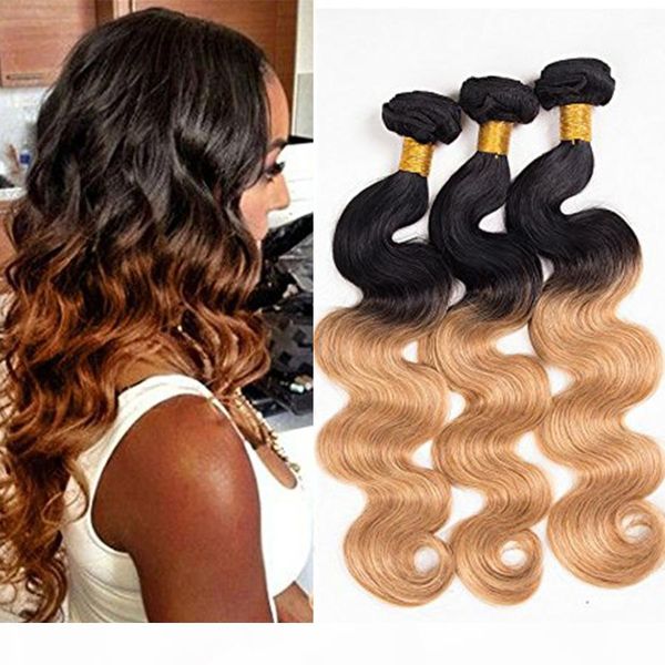 ombre hair extensions 8a brazilian body wave hair weave bundles two tone 1b 27 virgin human hair extensions 3 pcs lot ing, Black;brown
ombre hair extensions 8a brazilian body wave hair weave bundles two tone 1b 27 virgin human hair extensions 3 pcs lot ing, Black;brown