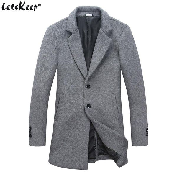 letskeep business long wool coat men thick wool & blends overcoat suit collar windbreaker mens warm trench coat big size , ma524, Black
letskeep business long wool coat men thick wool & blends overcoat suit collar windbreaker mens warm trench coat big size , ma524, Black