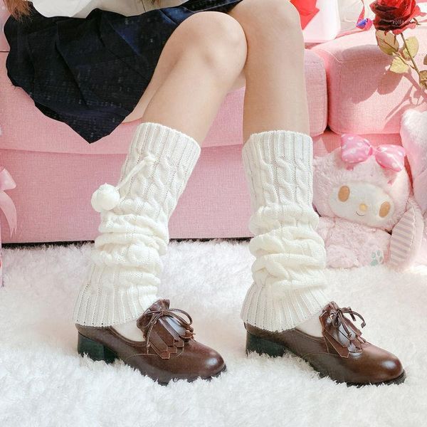 sweet girl knitted foot cover women autumn winter leg warmer socks loose style1, Black;white
sweet girl knitted foot cover women autumn winter leg warmer socks loose style1, Black;white