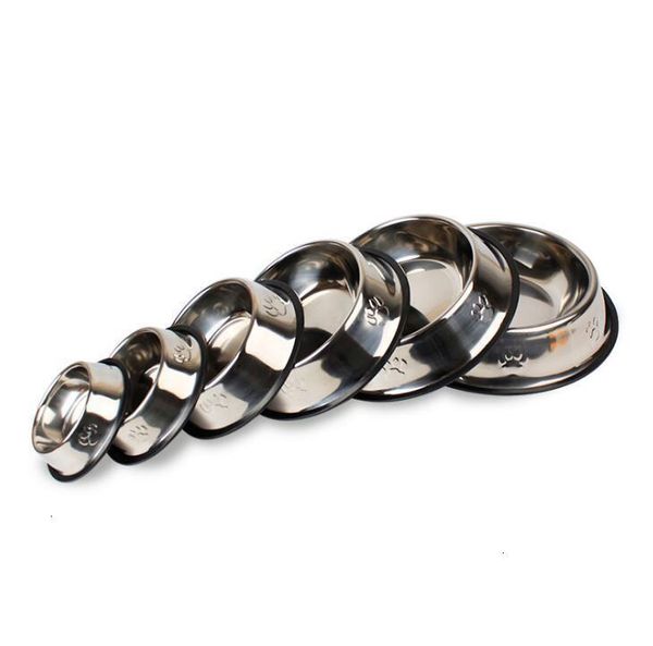 stainless steel dog bowl foods water classical bowl with skidproof ring pet feeding bowl pets supplies
stainless steel dog bowl foods water classical bowl with skidproof ring pet feeding bowl pets supplies