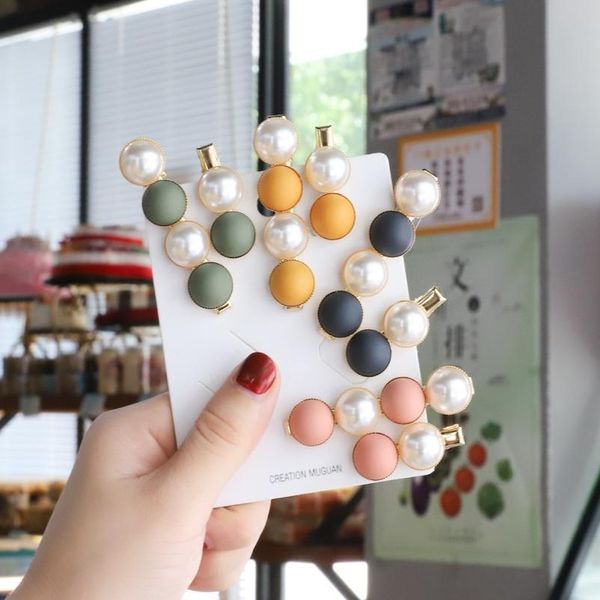 2pcs korean fashion candy scrub bead hairpin sweet imitation pearl hair clips fashion hair accessories for women beads qylrrq, Black;brown
2pcs korean fashion candy scrub bead hairpin sweet imitation pearl hair clips fashion hair accessories for women beads qylrrq, Black;brown
