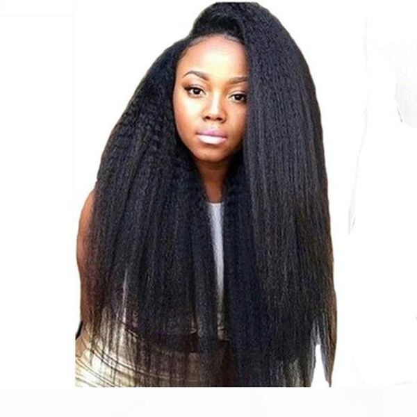 virgin kinky straight full lace wig human hair glueless brazilian pre plucked lace front human hair wigs italian coarse yaki straight, Black;brown
virgin kinky straight full lace wig human hair glueless brazilian pre plucked lace front human hair wigs italian coarse yaki straight, Black;brown