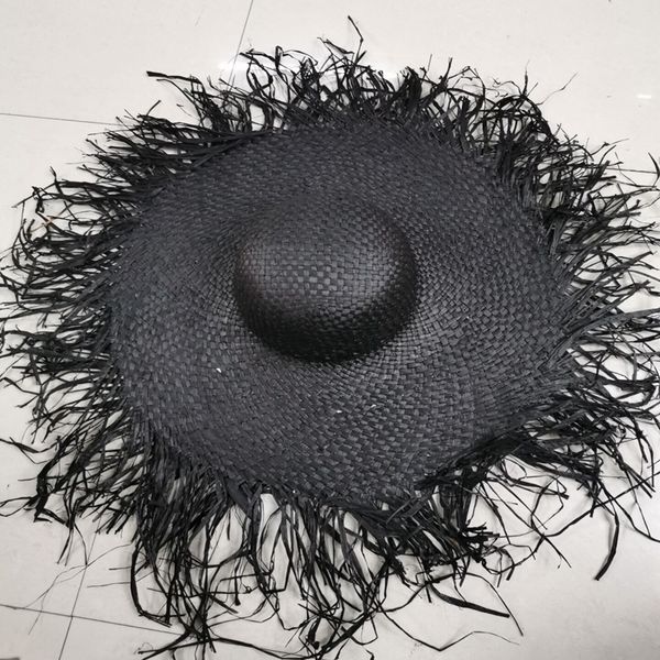 women sun hats summer coffeed raffia straw fringe breathable folppy wide brim caps for beach party picnic holiday black y200714, Blue;gray
women sun hats summer coffeed raffia straw fringe breathable folppy wide brim caps for beach party picnic holiday black y200714, Blue;gray