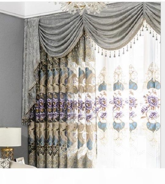 2020 new grey living room jacquard chenille european-style embroidered curtain villa bedroom balcony window screen customized 09
2020 new grey living room jacquard chenille european-style embroidered curtain villa bedroom balcony window screen customized 09