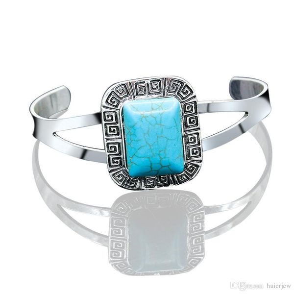 turquoises bracelet bangle for women vintage geometric bangle gift charm bracelet open cuff bangle, Golden;silver
turquoises bracelet bangle for women vintage geometric bangle gift charm bracelet open cuff bangle, Golden;silver
