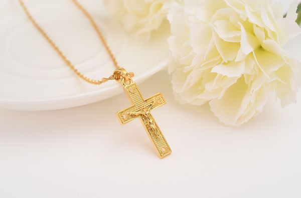 men 24 k solid gold gf cross necklaces wholesale crucifix pendant women jewelry fashion jesu wmtuip dh_garden, Silver
men 24 k solid gold gf cross necklaces wholesale crucifix pendant women jewelry fashion jesu wmtuip dh_garden, Silver