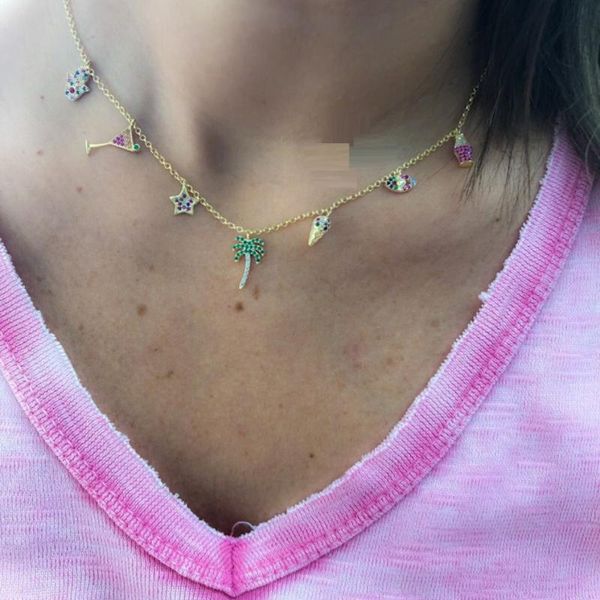 summer collection fashion jewelry colorful cz glass wine tree star eye hand charm statement necklace gold, Golden;silver
summer collection fashion jewelry colorful cz glass wine tree star eye hand charm statement necklace gold, Golden;silver
