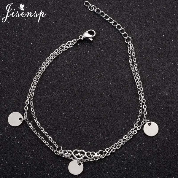 jisensp romantic heartbeat stainless steel bracelets charm bracelet for women fashion jewelry gift pulseras mujer moda 2020, Black
jisensp romantic heartbeat stainless steel bracelets charm bracelet for women fashion jewelry gift pulseras mujer moda 2020, Black