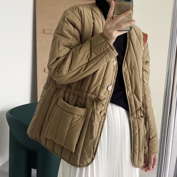 2020 winter wear new short cotton dress women solid color waist women's cotton coat 51011, Black
2020 winter wear new short cotton dress women solid color waist women's cotton coat 51011, Black