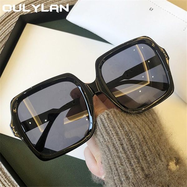 sunglasses oulylan vintage oversize square women big frame men sun glasses black fashion female eyeglasses uv400, White;black
sunglasses oulylan vintage oversize square women big frame men sun glasses black fashion female eyeglasses uv400, White;black