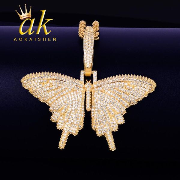 chains animal butterfly pendant necklace charms cuban chain gold color cubic zircon women's hip hop rock jewelry, Silver
chains animal butterfly pendant necklace charms cuban chain gold color cubic zircon women's hip hop rock jewelry, Silver