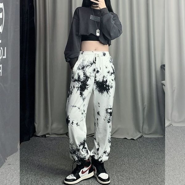 new fashion tie 2021 dye jogging women's bottoms high down cute female sports pants streetwear 1j9n, Black;white
new fashion tie 2021 dye jogging women's bottoms high down cute female sports pants streetwear 1j9n, Black;white