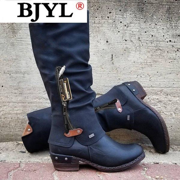 boots 2021 winter women vintage pu leather mid-calf woman low heels fashion long ladies casual plus size, Black
boots 2021 winter women vintage pu leather mid-calf woman low heels fashion long ladies casual plus size, Black