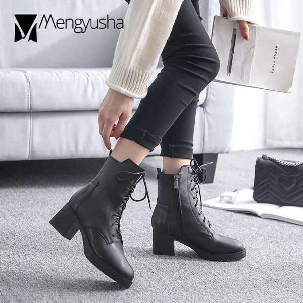 boots bottes femme chunky high heels ankle boot for women lace up winter shoes warm plush waterproof motorcycle booties c879, Black
boots bottes femme chunky high heels ankle boot for women lace up winter shoes warm plush waterproof motorcycle booties c879, Black