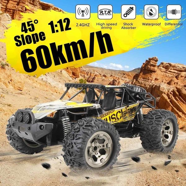 1:12 60km/h rc remote control off road cars vehicle 2.4ghz crawlers electric monster truck toys for children kids
1:12 60km/h rc remote control off road cars vehicle 2.4ghz crawlers electric monster truck toys for children kids