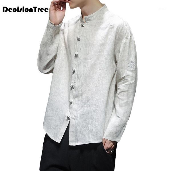 2020 cotton traditional chinese tang suit clothes men long sleeve tai uniform shirt blouse chinese hanfu tees1, Red
2020 cotton traditional chinese tang suit clothes men long sleeve tai uniform shirt blouse chinese hanfu tees1, Red